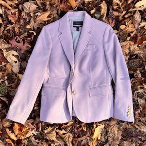 J Crew Light Purple Wool Schoolboy Blazer